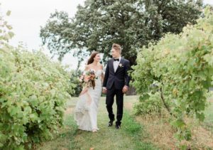 Vineyard wedding photography