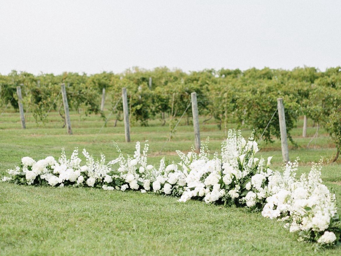 Vineyard Wedding Florals